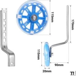 Roues D'entraînement Pour Vélo Pour Enfants De 12 à 20 Pouces - Noir 8 Roues D'entraînement Pour Vélo Pour Enfants De 12 à 20 Pouces - Noir -Cycle Libre Magasin roues dentrainement pour velo pour enfants de 12 a 20 pouces noir 3