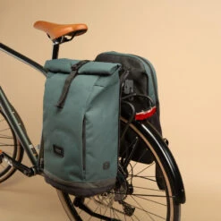 SAC A DOS VELO POUR PORTE BAGAGES DOUBLE 27 LITRES -Cycle Libre Magasin sac a dos velo pour porte bagages double 27 litres 2