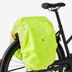 BTWIN SAC A DOS VELO POUR PORTE-BAGAGES DOUBLE 27 LITRES SEPIA 16 BTWIN SAC A DOS VELO POUR PORTE-BAGAGES DOUBLE 27 LITRES SEPIA -Cycle Libre Magasin sac a dos velo pour porte bagages double 27 litres sepia 6