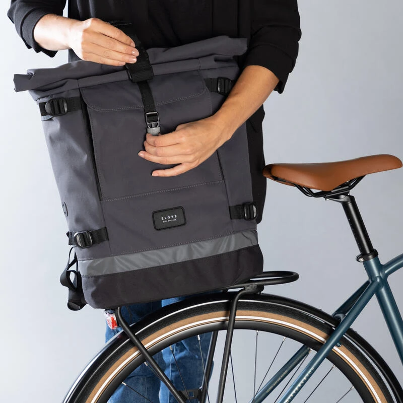 SAC A DOS VELO POUR PORTE BAGAGES SIMPLE 1X25L 8 SAC A DOS VELO POUR PORTE BAGAGES SIMPLE 1X25L – Image 8