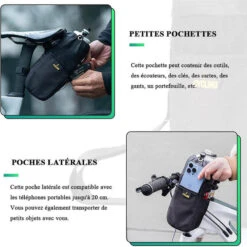 ROCKBROS Sac à Vélo Thermostatique Et étanche, Porte-bouteille VTT Avec Bandoulière -Cycle Libre Magasin sac a velo thermostatique et etanche porte bouteille vtt avec bandouliere 5