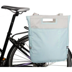 Sac Isotherme Porte Bagage 16L Bleu/Gris - Vélo électrique, VTT, VTC - HAPO-G -Cycle Libre Magasin sac isotherme porte bagage 16l bleugris velo electrique vtt vtc hapo g 2