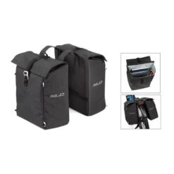 Sacoche De Porte-bagages XLC Ba-s93 Racktime 37x33x15 Cm -Cycle Libre Magasin sacoche de porte bagages xlc ba s93 racktime 37x33x15 cm 2
