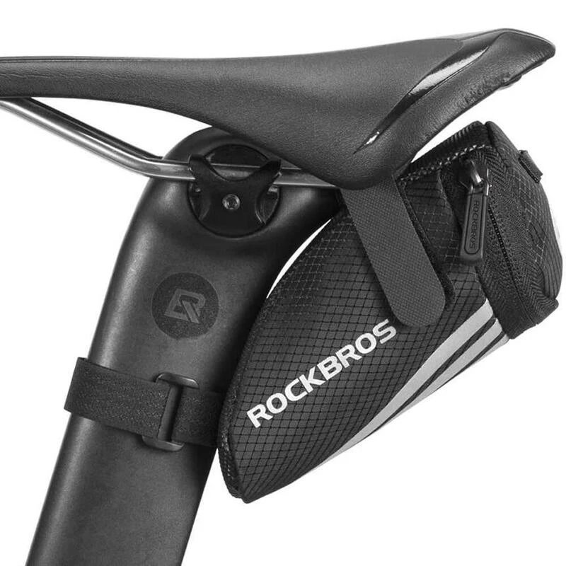 ROCKBROS Sacoche De Selle C28 Nylon Noir 1 ROCKBROS Sacoche De Selle C28 Nylon Noir