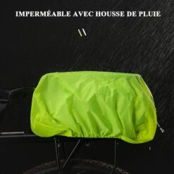 ROCKBROS Sacoche Vélo Porte-bagages Arrière Étanche Sac De Siège Housse De Pluie Noir 4L -Cycle Libre Magasin sacoche velo porte bagages arriere etanche sac de siege housse de pluie noir 4l 6