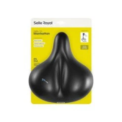 Selle Royal Selle Vélo Manhatten Noir -Cycle Libre Magasin selle velo manhatten noir 3