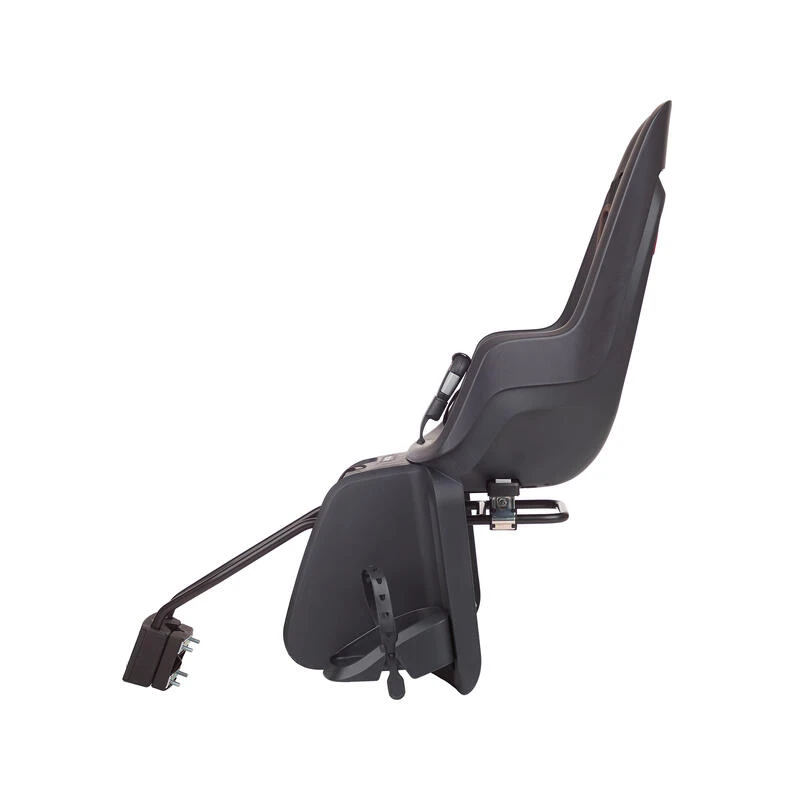 Bobike Siège Arrière Pour Vélo Pour Cadre Et Porte-bagages ECO ONE Noir Rayé 2 Bobike Siège Arrière Pour Vélo Pour Cadre Et Porte-bagages ECO ONE Noir Rayé – Image 2