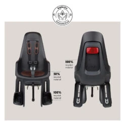 Bobike Siège Arrière Pour Vélo Pour Cadre Et Porte-bagages ECO ONE Noir Rayé 11 Bobike Siège Arrière Pour Vélo Pour Cadre Et Porte-bagages ECO ONE Noir Rayé -Cycle Libre Magasin siege arriere pour velo pour cadre et porte bagages eco one noir raye 4