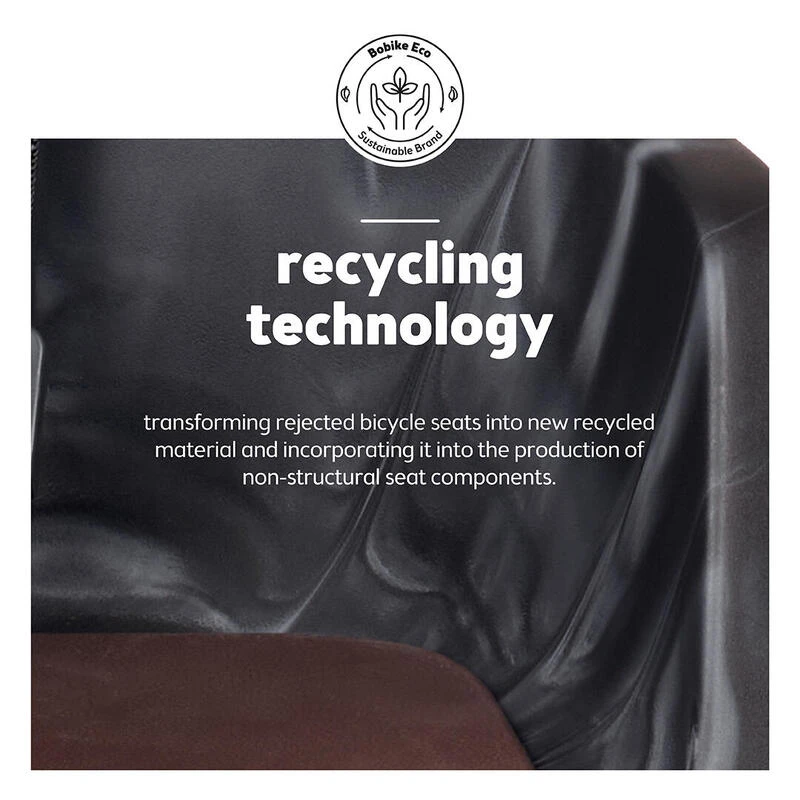 Bobike Siège Arrière Pour Vélo Pour Cadre Et Porte-bagages ECO ONE Noir Rayé 6 Bobike Siège Arrière Pour Vélo Pour Cadre Et Porte-bagages ECO ONE Noir Rayé – Image 6