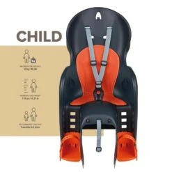 Siège Vélo Arrière Fixation Sur Porte-bagages Walaroo Gris Foncé Et Orange 9 Siège Vélo Arrière Fixation Sur Porte-bagages Walaroo Gris Foncé Et Orange -Cycle Libre Magasin siege velo arriere fixation sur porte bagages walaroo gris fonce et orange 2