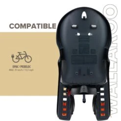 Siège Vélo Arrière Fixation Sur Porte-bagages Walaroo Gris Foncé Et Orange 13 Siège Vélo Arrière Fixation Sur Porte-bagages Walaroo Gris Foncé Et Orange -Cycle Libre Magasin siege velo arriere fixation sur porte bagages walaroo gris fonce et orange 6