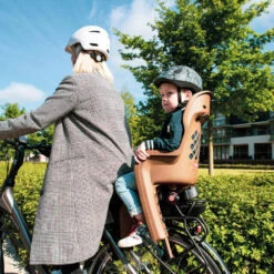 Siège Vélo Arrière Joy Fixation Sur Porte-bagages Marron -Cycle Libre Magasin siege velo arriere joy fixation sur porte bagages marron 3