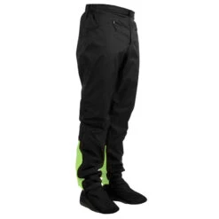 BTWIN SUR-PANTALON PLUIE VELO VILLE 300 NOIR/JAUNE
