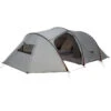 Tente De Trekking Quickhiker Ultralight 4 Personnes Gris Clair