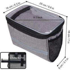 TIKKENS Sacoche De Guidon Vélo - Sacoche Amovible Avec Isolation - Imperméable -Cycle Libre Magasin tikkens sacoche de guidon velo sacoche amovible avec isolation impermeable 3