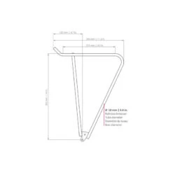 Racktime TUBUS Porte Bagage AIRY Titane -Cycle Libre Magasin tubus porte bagage airy titane 2