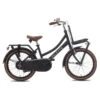 Vélo Enfant Valetta Cargo - Filles - 20 Pouces - Noir Mat