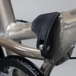 VELO PLIANT BTWIN FOLD 560 ALUMINIUM BRUT VERNIS -Cycle Libre Magasin velo pliant btwin fold 560 aluminium brut vernis 5