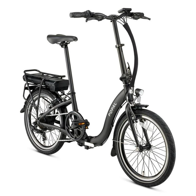 Vélo Pliant Électrique Popal E-Folt 1.0 - Moteur Roue Arrière - 420Wh - Noir 2 Vélo Pliant Électrique Popal E-Folt 1.0 - Moteur Roue Arrière - 420Wh - Noir – Image 2