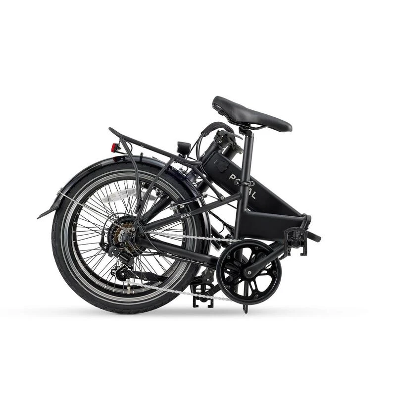 Vélo Pliant Electrique Popal E-Folt 2.0 - Moteur Roue Arrière - 380Wh - Noir 4 Vélo Pliant Electrique Popal E-Folt 2.0 - Moteur Roue Arrière - 380Wh - Noir – Image 4
