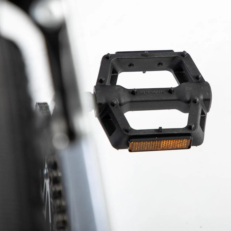 VELO ROUTE HOMME CYCLOTOURISME RC100 GRIS 5 VELO ROUTE HOMME CYCLOTOURISME RC100 GRIS – Image 5