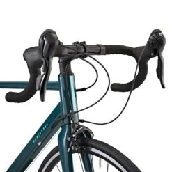 VÉLO ROUTE REGULAR TRIBAN MICROSHIFT - VERT FEMME -Cycle Libre Magasin velo route regular triban microshift vert femme 5