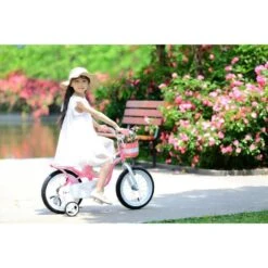Vélo Swan Enfant 18" Garçons Filles - Rose -Cycle Libre Magasin velo swan enfant 18 garcons filles rose 5