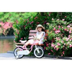 Vélo Swan Enfant 18" Garçons Filles - Rose -Cycle Libre Magasin velo swan enfant 18 garcons filles rose 6