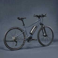 VÉLO TOUT CHEMIN ELECTRIQUE RIVERSIDE 540 E BLEU (BATTERIE GRISE) 12 VÉLO TOUT CHEMIN ELECTRIQUE RIVERSIDE 540 E BLEU (BATTERIE GRISE) -Cycle Libre Magasin velo tout chemin electrique riverside 540 e bleu batterie grise 2