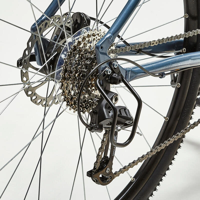 VELO TOUT CHEMIN RIVERSIDE 500 ENJAMBEMENT BAS Bleu Tempête 10 VELO TOUT CHEMIN RIVERSIDE 500 ENJAMBEMENT BAS Bleu Tempête – Image 10