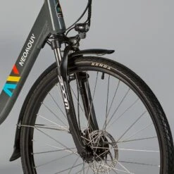 Vélo Ville électrique - NEOMOUV Allegria 2 Hydraulique - Graphite -Cycle Libre Magasin velo ville electrique neomouv allegria 2 hydraulique graphite 3