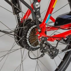 Vélo Ville électrique - NEOMOUV Sinapia Hydraulique - Rouge -Cycle Libre Magasin velo ville electrique neomouv sinapia hydraulique rouge 4