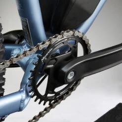 Rockrider Vélo VTT électrique Semi-rigide 27'5", E-ST 100 BLEU -Cycle Libre Magasin velo vtt electrique semi rigide 275 e st 100 bleu 2