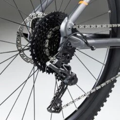 Rockrider VÉLO VTT ST 900 GRIS ORANGE 27,5" -Cycle Libre Magasin velo vtt st 900 gris orange 275 2