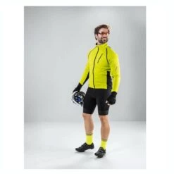 Loeffler Veste De Cyclisme à Manches Longues M Bike Zipp-off San Remo 23 2 WS - Jaune -Cycle Libre Magasin veste de cyclisme a manches longues m bike zipp off san remo 23 2 ws jaune 3