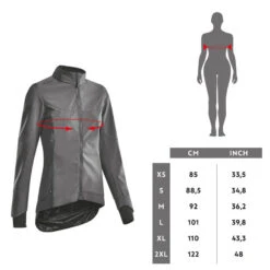 Rockrider VESTE VELO VTT HIVER FEMME ROSE 15 Rockrider VESTE VELO VTT HIVER FEMME ROSE -Cycle Libre Magasin veste velo vtt hiver femme rose 5