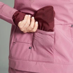 Rockrider VESTE VELO VTT HIVER FEMME ROSE 19 Rockrider VESTE VELO VTT HIVER FEMME ROSE -Cycle Libre Magasin veste velo vtt hiver femme rose 9